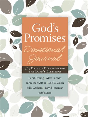 cover image of God's Promises Devotional Journal
